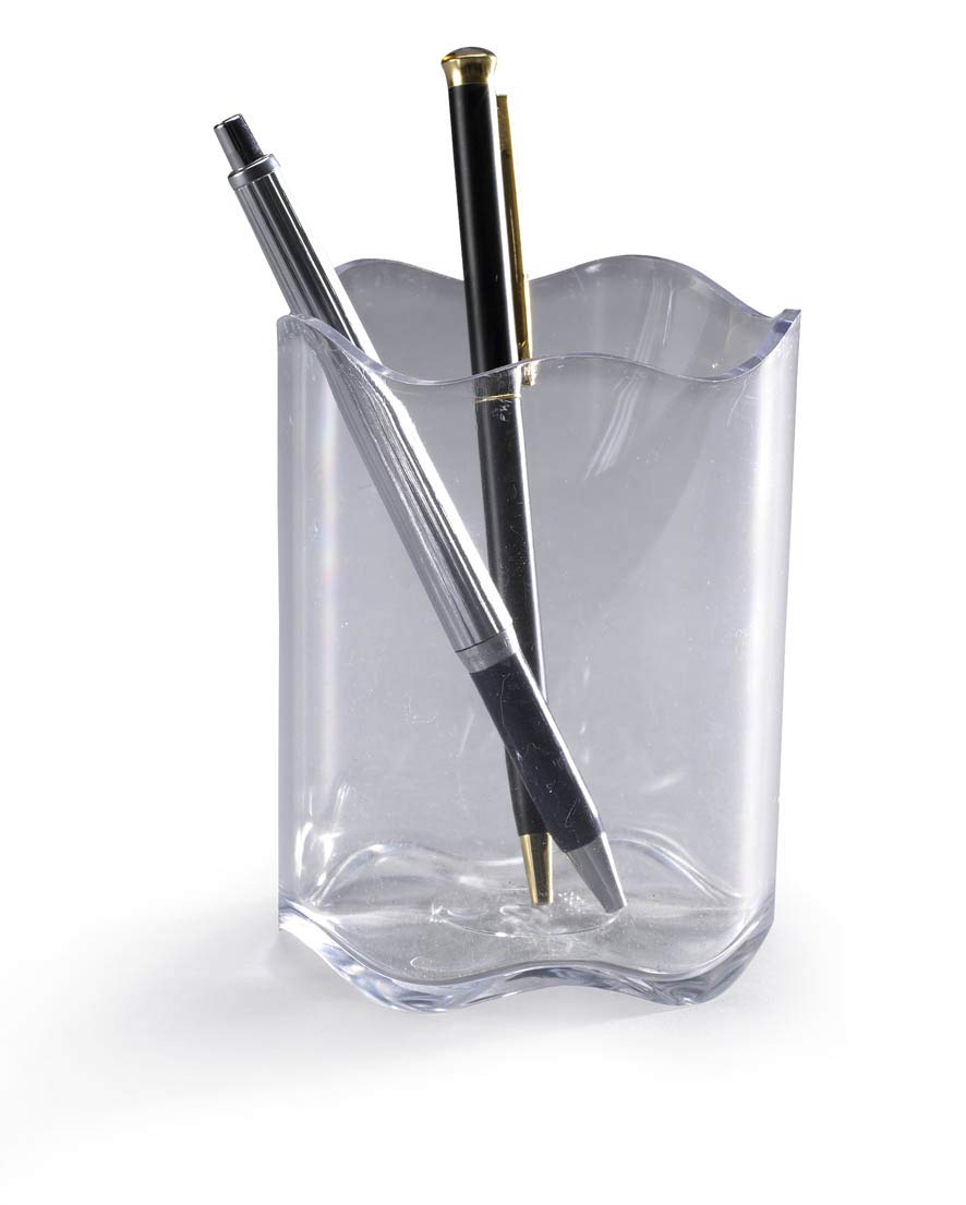 Durable Trend Pen Cup - Transparent