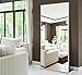 Hans&Alice Full Length Bedroom Floor Leaner Mirror,Free Standing Dressing Mirror 65