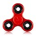 Toplay Fidget Spinner Toy Stress Reducer Ceramic Bearing - Perfect For ADD, ADHD, Anxiety, and Autism Adult Children (Red)