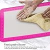 FOLAI 4pieces Silicone Baking Mats, Non-Slip Washable Reusable Baking Tray, Heat-Resistant Cooking Bakeware Mat, BPA Fre…