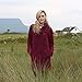 100% Irish Merino Wool Single Button Ladies Plated Coat by Westend Knitwear