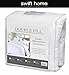Swift Home Twin Comforter - Lightweight & Extra Soft Down Alternative Bedding - All-Season Comfortable Bed Comforter - Wrinkle Fade Stain Resistant - White, Twin