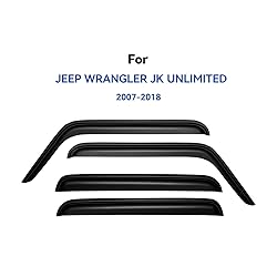 Window Rain Guards Shield for 2007-2018 Jeep