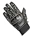 New Men's Carbon Fiber Motorcycle Summer Street Cruiser Armor Biker Gloves L