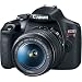 Canon EOS Rebel T7 DSLR Camera with 18-55mm Lens Bundle with UV Filter + Carrying Case and Morethumb 2
