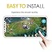FOOING WCH9131 iPhone X Screen Protector Tempered Glass 9H Hardness Ultra-Thin Full Coverage Crystal Clear Scratch Resistant Bubble-Free Anti-Fingerprint for Apple iPhone X White