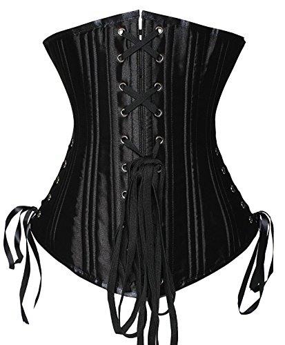 Camellias-26-Double-Steel-Boned-Long-Cut-Corset-Heavy-Duty-Waist-Training-Shaper