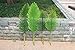 Pack of 4 Large Artificial Palm Tree Leaves 2.85 and 3.50 Feet for House Office Decor(1230#)