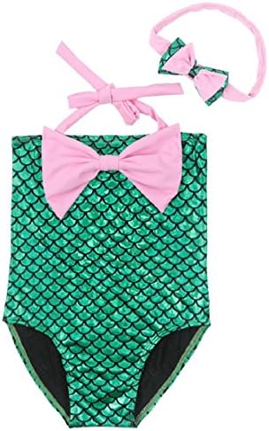 3-11Y Toddler Baby Girls Kids Mermaid Swimwear