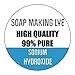 California Soap Supply Lye, 2 Pounds with Soap Mold