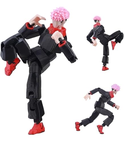 Amazon.com: MerryXD T13 3D Action Figure,Assembly Completed Dummy