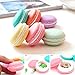 AutumnFall 6 PCS Mini Headset Necklace Erarring Toys Macarons Bag Storage Box Candy Jewelry Organizer Pill Case Container