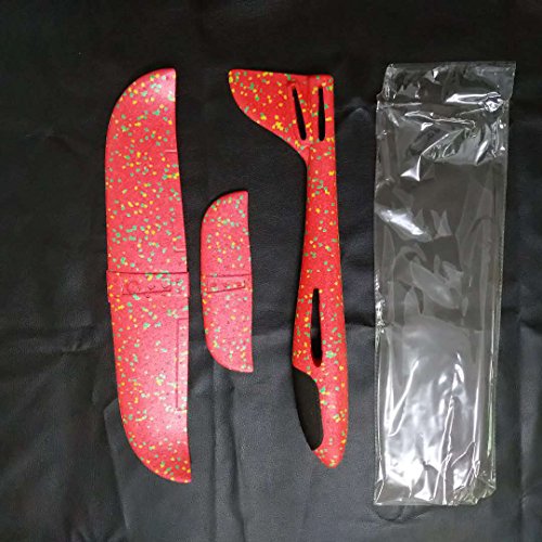 Throwing Glider Aircraft - Flying Toys Throwing Foam Airplane Inertia Glider Hand Launch Model Airplane Outdoor Sports Gift Free Flight Toy for Kids, Children, Boy, Girl (Red)