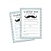 50 Fill in Mustache Baby Shower Invitations, Little Man Baby Shower Invitations Chevron, Little Boy Baby Shower Invites, Baby Boy Shower Invitations, Neutral, Mustache Party Invitations