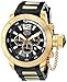 Invicta Signature II Russian Diver Black Dial Chronograph Mens Watch 7427