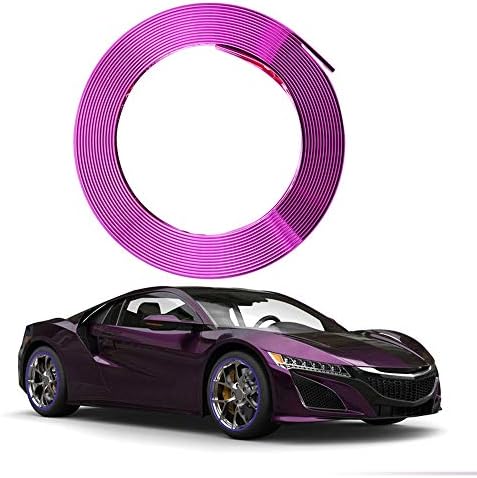 ZHOUMOFZ 8 M for Car Wheel Hub Rim Edge Protector Ring Sticker Line Rubber Strip,for Opel,for Ford Buick Car Accessories