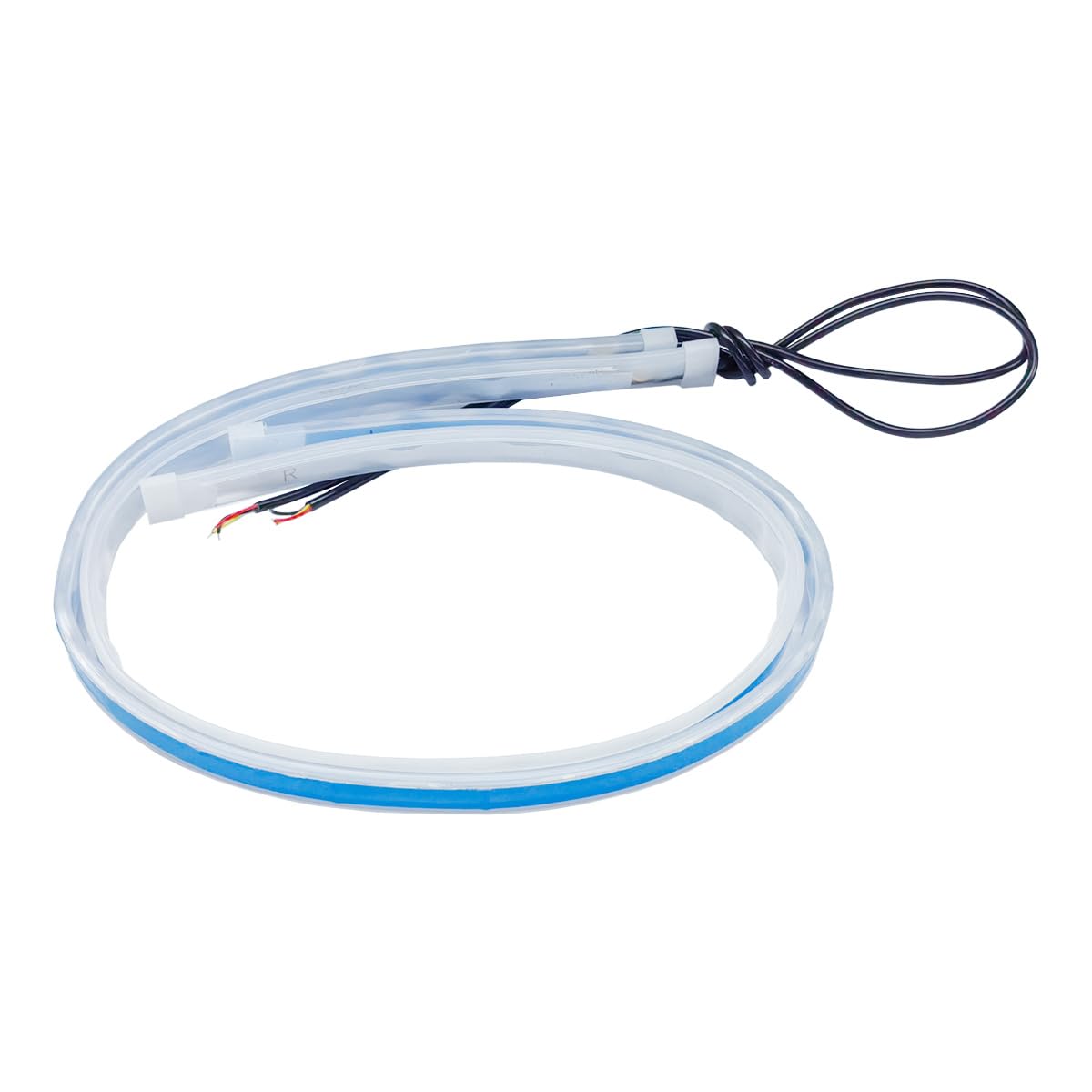 Photo 1 of UHANBUT 2PCS 24 Inch Car LED Strip Lights, Flexible Waterproof DRL Daytime Running Lights, Dual Color Sequential Flowing Turn Signal Light, Auto Headlight Strip Accessory for Cars (60CM/White&Amber)