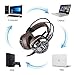 XIBERIA Xbox One PS4 Gaming Headset, 3.5mm Wired with Microphone for PC Over Ear Wired Stereo Computer Headphones, Volume Control Enhanced Bass Noise Canceling Flexible Headband for PC Laptop (Brown)thumb 4