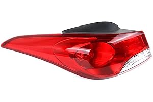 Tail Light Assembly For Hyundai Elantra 2012 2013 2014 2015 Rear Tail Light Turn Signal Light Fog Lamp Housing Without Bulb 9