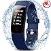 MorePro Waterproof Health Tracker, Fitness Tracker Color Screen Sport Smart Watch,Activity Tracker with Heart Rate Blood Pressure Calories Pedometer Sleep Monitor Call/SMS Remind for Women Men