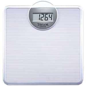 Amazon.com: Taylor Lithium Digital Scale, White: Health & Personal Care