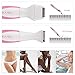 2 in 1 Women Shaver,Bikini Trimmer/Bikini Grooming Kit,Cordless Ladies shaver with Shaving and Bikini Head Perfect for Body/ Face/Bikini Area, Waterproof Electric Razor/Shaver Hair Removal Wet/Dry