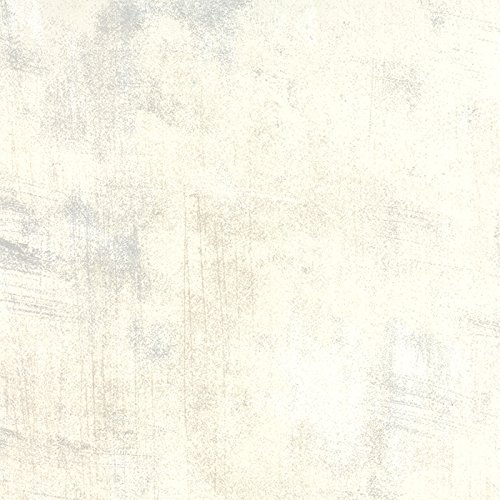 Buy Moda Basic Grey Grunge Creme 108" Wide Quilt Backing Fabric by The