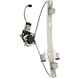 AutoandArtBrock Replacement Passengers Rear Power Window Lift Regulator with Motor Assembly Compatible with 2004-2014 F150 Extended Cab Pickup Truck AL3Z1827000A