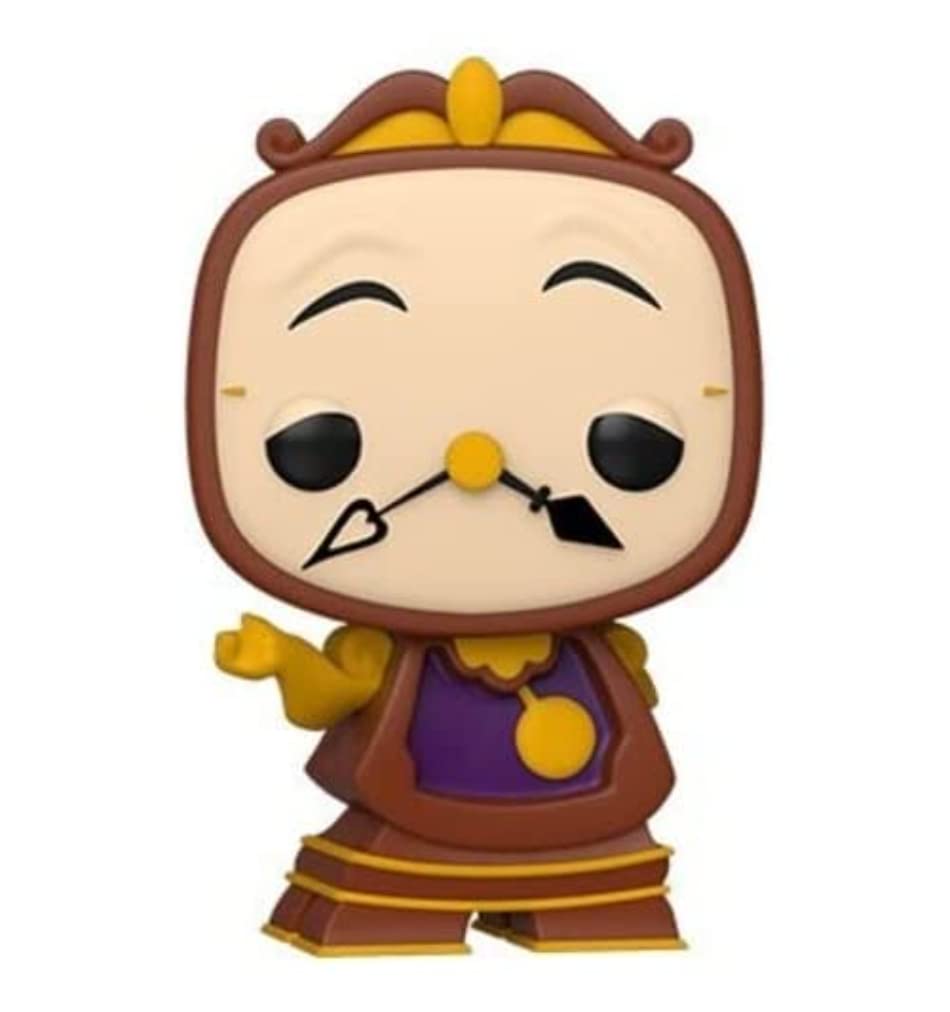 Funko POP! Disney: Beauty and the Beast - Cogsworth - Beauty and the Beast - Collectable Vinyl Figure - Gift Idea - Official Merchandise - Toys for Kids & Adults - Movies Fans