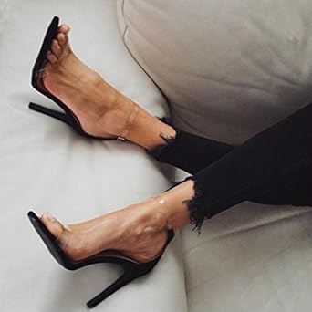 transparent heels for sale