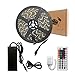 RP 2018 LED Strip Light Kit, 16.4ft 300LEDs Water-resistant Flexible Multicolor 5050 RGB Lighting, 12V5A Power Adapter, 44 Key Remote Control. For Indoor/Outdoor/Holiday/Home/Store/Party Decoration