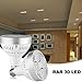 Jianyana PAR30 LED Light Bulb 300w Replacement (2800 Lumen) 35Watt E27 Medium Base Tracking Lighting 45 Angle 4000K White Body