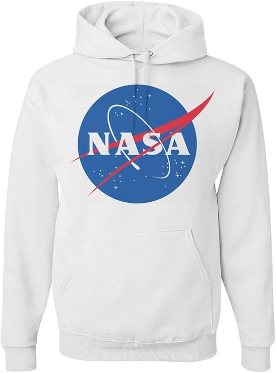 nasa hoodie small logo