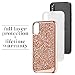 Case-Mate iPhone X Case - Brilliance - 800+ Genuine Crystals - Protective Design for Apple iPhone 10 - Rose Gold
