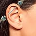 BodyJ4You Industrial Barbell Tribal Arrow Surgical Steel 14G Cartilage Earring