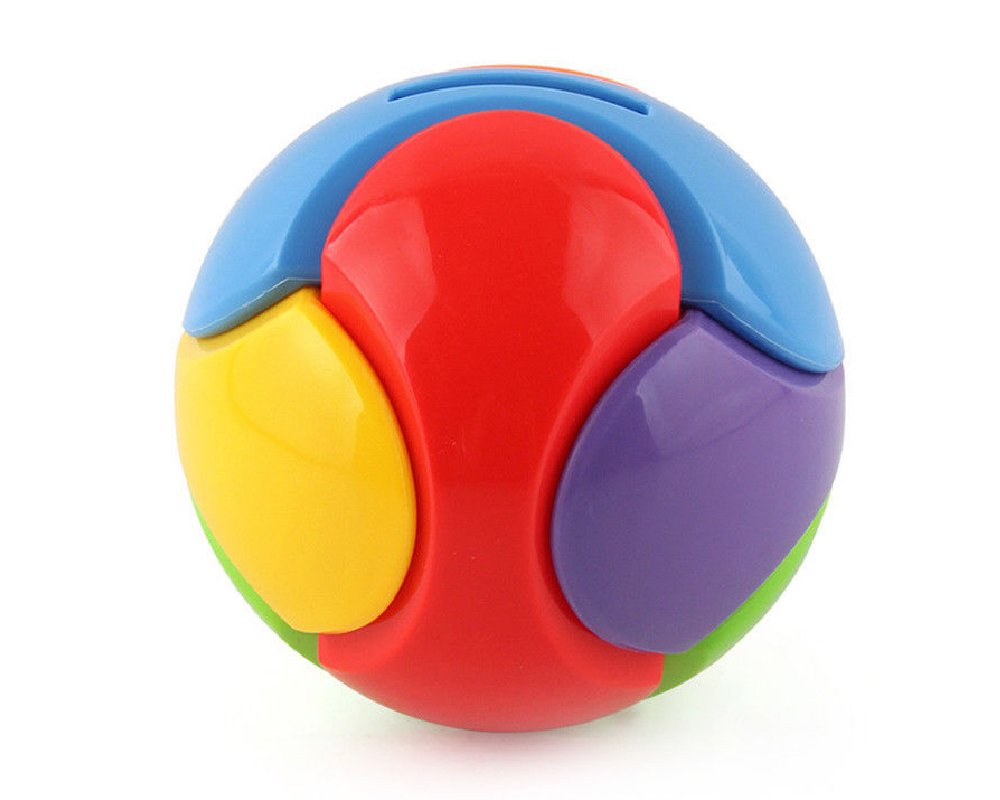puzzle ball money bank