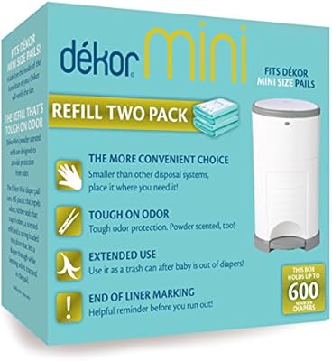dekor diaper pail refills