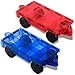 Pythagoras Magnets Car Magnets Magnetic Tile Expansion Set of 2 – Fun and Educational Stem Toys for Girls and Boys – Magnetic Blocks Car Set Compatible with All Kids Magnetic Tiles and Magnet Toys