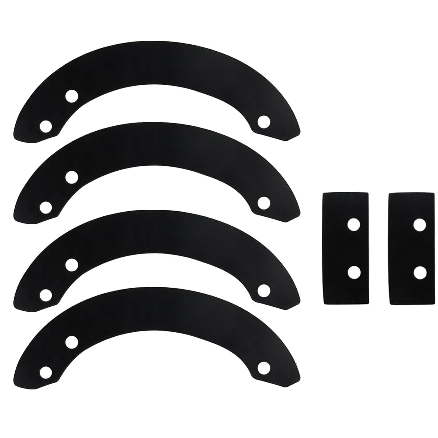 Photo 1 of 06720-V10-030 Snow Blower Paddle Set Compatible with Hon-da HS520, HS720 20" Snow Blowers Replaces 06720-V10-030, 06720-V10-020, 06720-V-10-030 Auger Rubber Kit