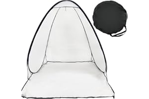PLANTIONAL Portable Paint Tent for Spray Painting: 3.1x3.2x3.3ft Small Spray Shelter Paint Booth for DIY Projects, Small to Medium Furniture