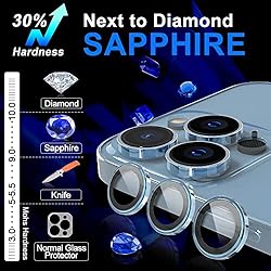 KINGXBAR 3PCS Sapphire Lens Protector for Apple