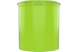 DRAGON CHEWER 90 Dram CR Plastic Packaging Pop Top Containers - Child Resistant Travel Holder Vial Bottles - 60 qty (Lime Green)