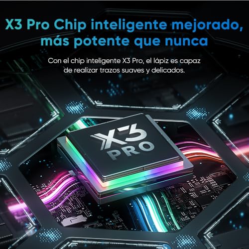 XPPen Artist 13.3 Pro V2 Graphics Tablet with 16K Levels Screen, Graphics Tablet Digital Drawing 99% sRGB with X3Pro Smart Chip Pen, Compatible with Windows, macOS, Android, ChromeOS, Linux