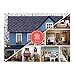 Galison Phat Dog 2-Sided Jigsaw Puzzle, Vintage Dollhouse, 500 Pieces - 24” x 18”, Double-Sided Puzzle with Vibrant Artwork, Perfect for Family Fun