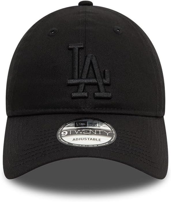 Los Angeles Dodgers MLB League Essential Tonal Negro 9Twenty Gorra Ajustable