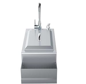 SUNSTONE B-CS14 Cocktail Pro Drink Mixing Bin/Station, 14-Inch