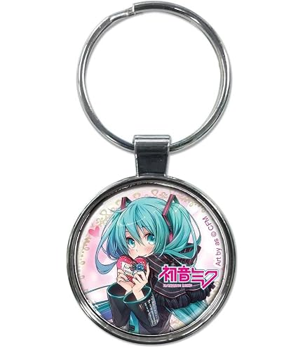 Amazon.com: Ata-Boy Hatsune Miku Keychain - Miku Heart by As
