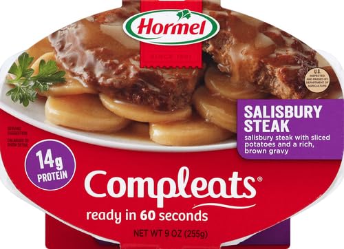 HORMEL COMPLEATS SALISBURY STEAK, 9 OUNCE