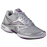 Reebok Women's Easytone Exclusive Toning Walking Shoe Silver White Purple