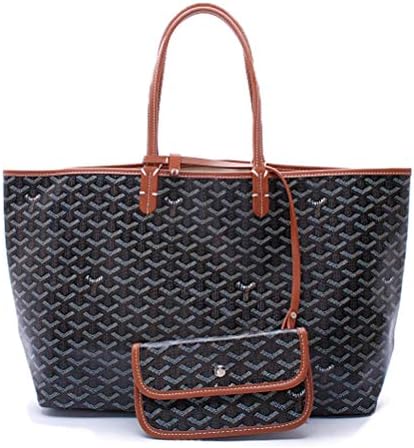 wanture Women's Fashion PU Leather Designer Shopping Shoulder Tote Bag Handbag Set with Coin Pouch